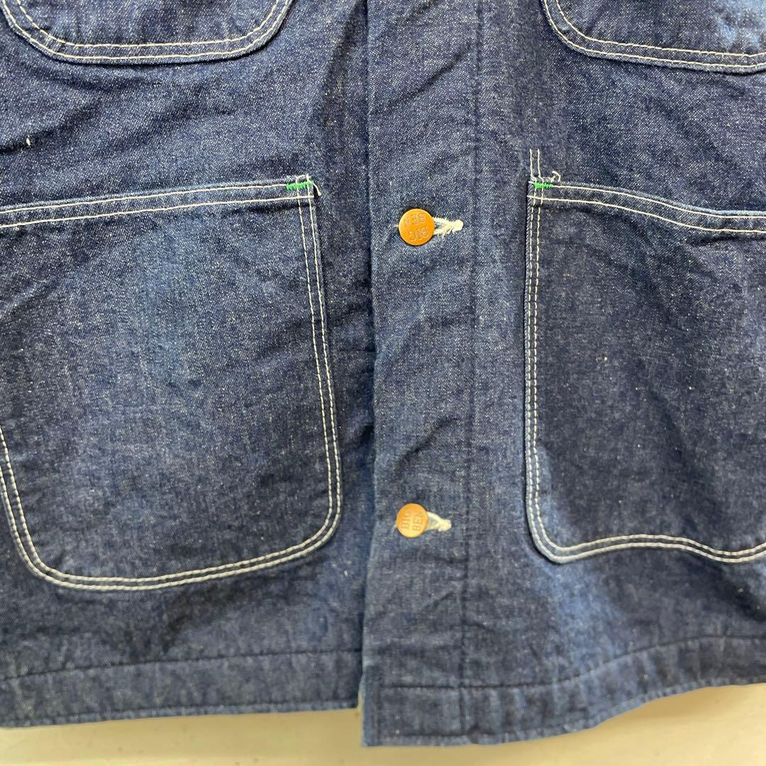 【美品】BIG BEN デニム カバーオール 濃厚 ライナー USA製