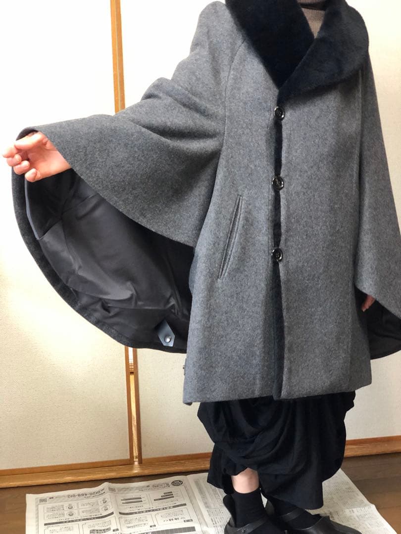 【新品　未着用】ジュンヤワタナベコムデギャルソン ケープ　コート