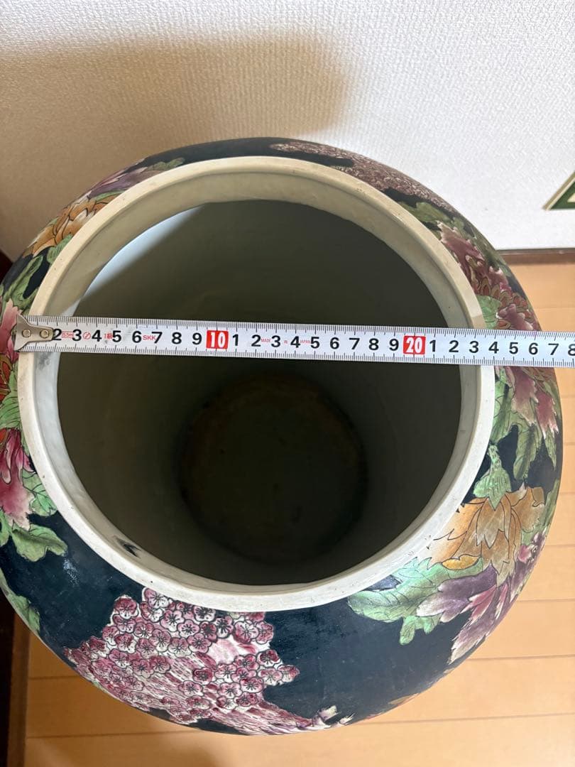 大型花瓶　飾り壺　置物