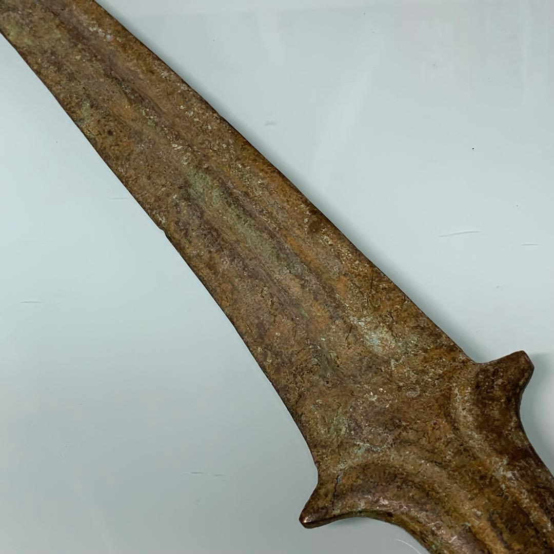 時代物　獸首青銅古剣　古刀　出土　副葬品　アンティーク