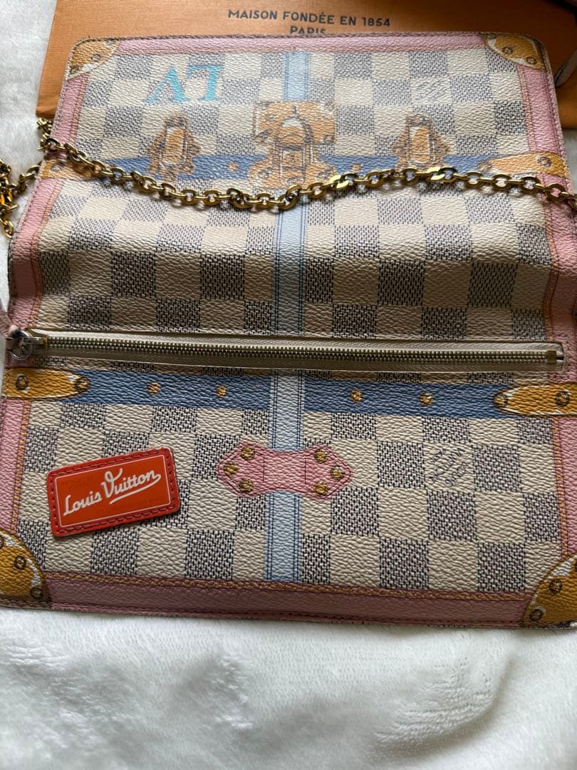 ルイヴィトンサマートランク ダミエ・アズール ポシェット・ウィークエンド