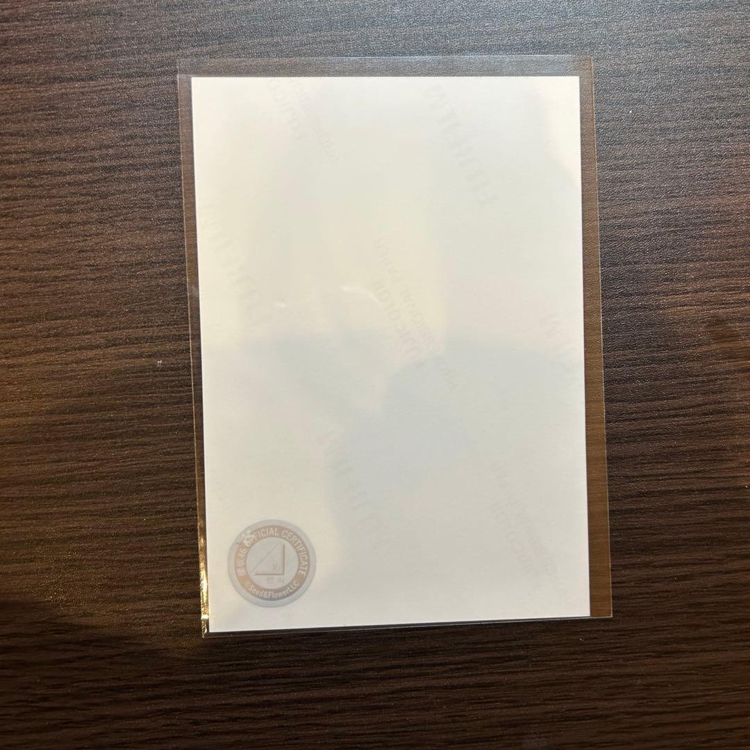 石森 璃花 三期生ブックレット衣装 ヒキ 直筆