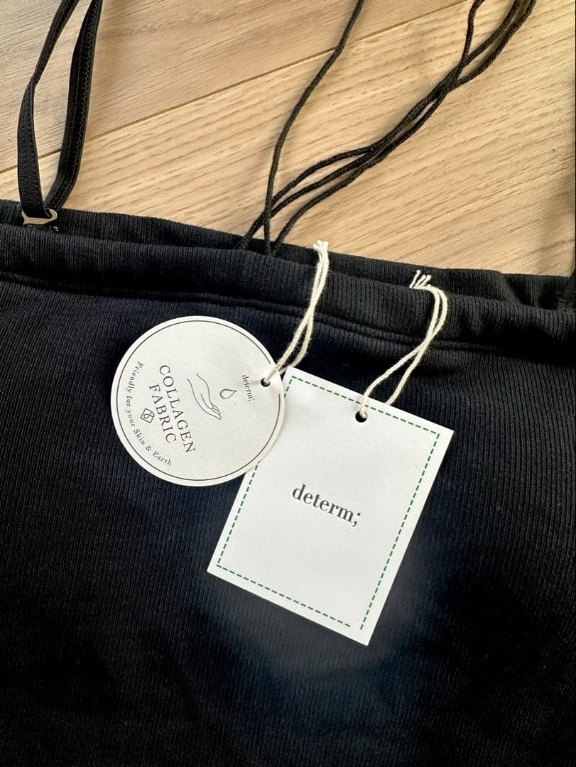 determ コラーゲンリブマルチウェイキャミ「新品·タグ付き」