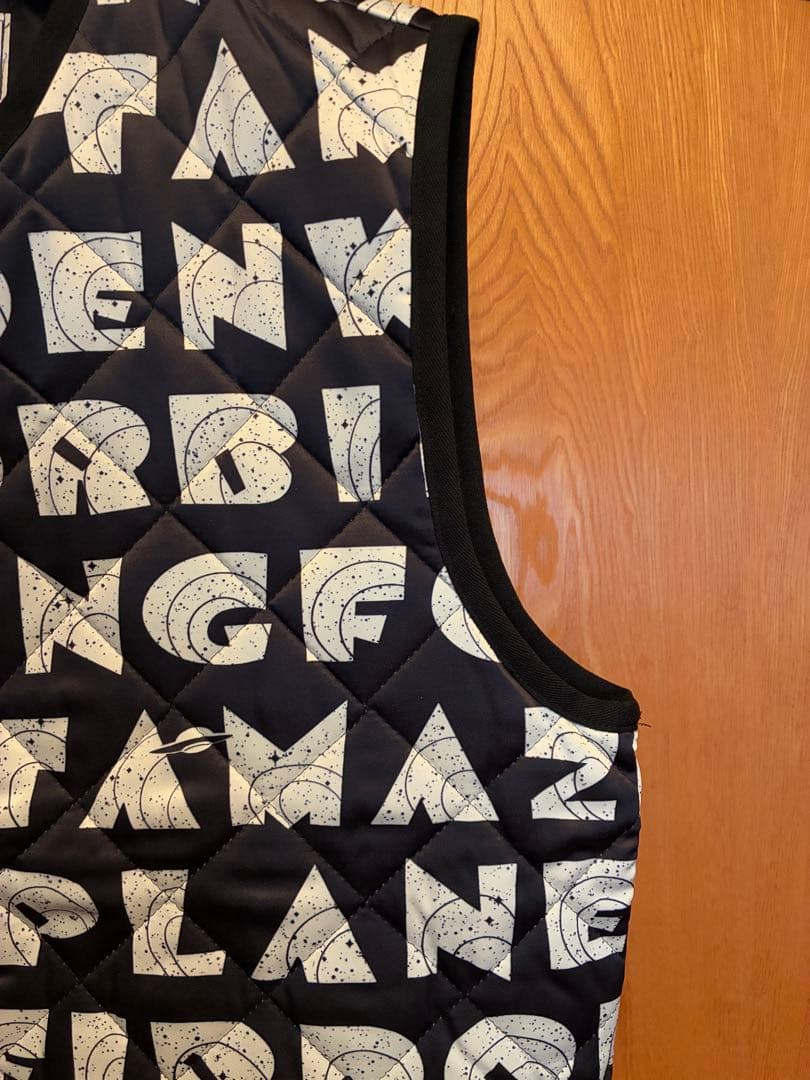 【新品】ウィアード WEIRDO ダイヤモンドキルトベスト　XL 中綿ダウン