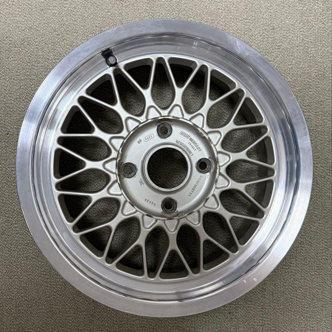 か*と様 美品 BBS 15インチ PCD114.3 4穴　6.5j +36 旧