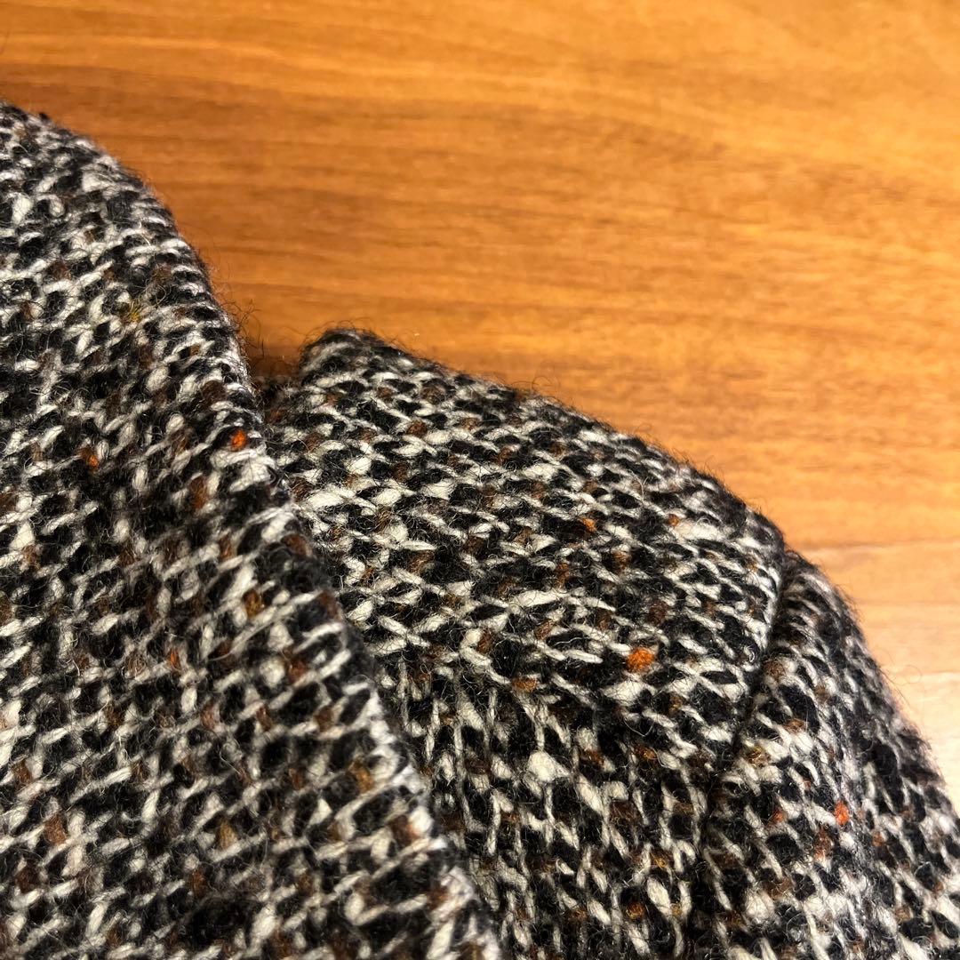 セリーヌ　ツイード　Pコート