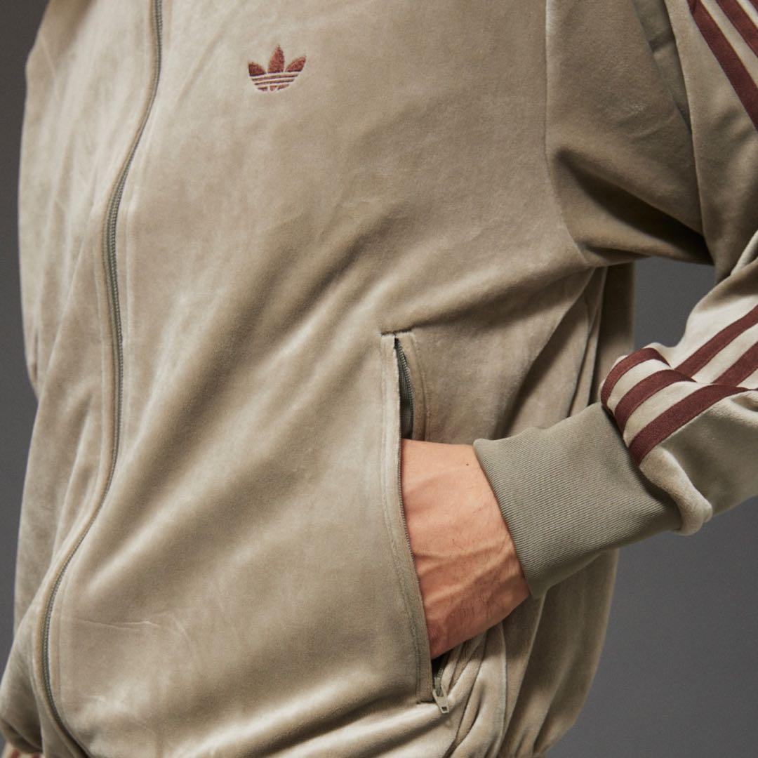 新品M⭐️adidas × ジャーナルスタンダード ベロア トラックトップ