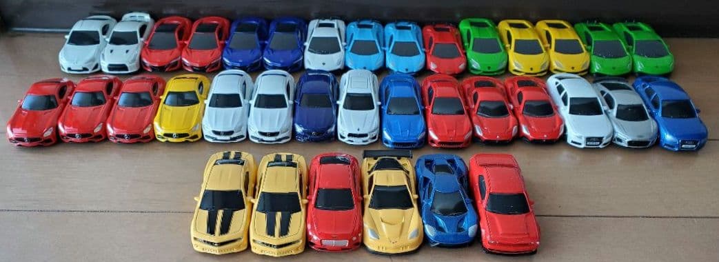 ES✴ 正規ライセンス ダイキャストミニカー 36個 セット