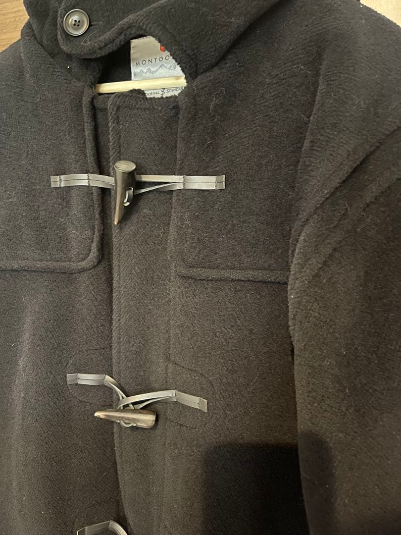 ジャーナルスタンダード×モンゴメリーダッフルコートブラックサイズ40未使用