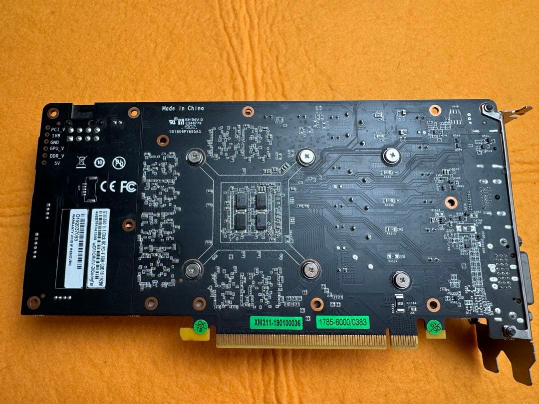 グラフィックボード・グラボ・ビデオカード NVIDIA GEFORCE GTX 1660Ti 6G