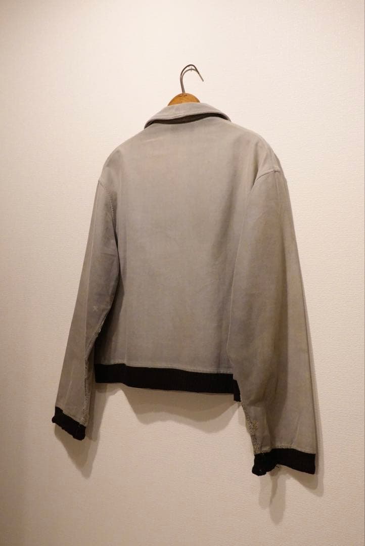 こ*れ様 50s 60s French moleskin zip Knit ja