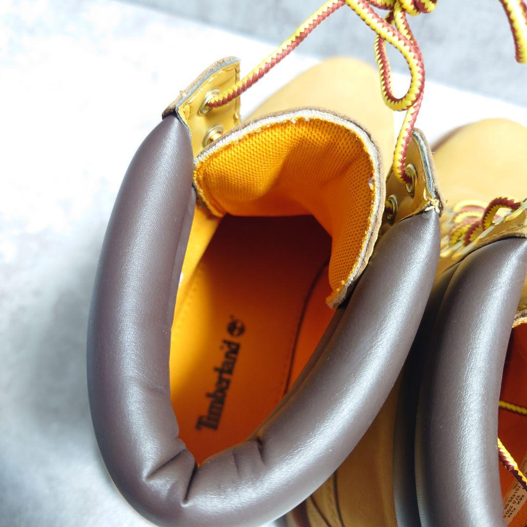 美品 Timberland 6インチプレミアムブーツ 27cm イエローブーツ
