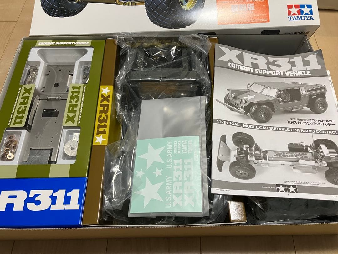 新品タミヤ XR311 コンバットバギー 1/12スケール