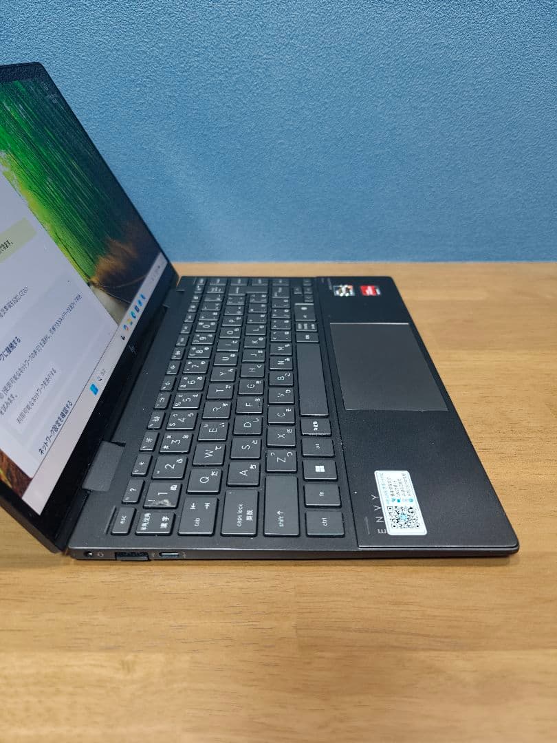 Windowsノート本体 HP ENVY x360 ryzen7 5800 16GB 1TB