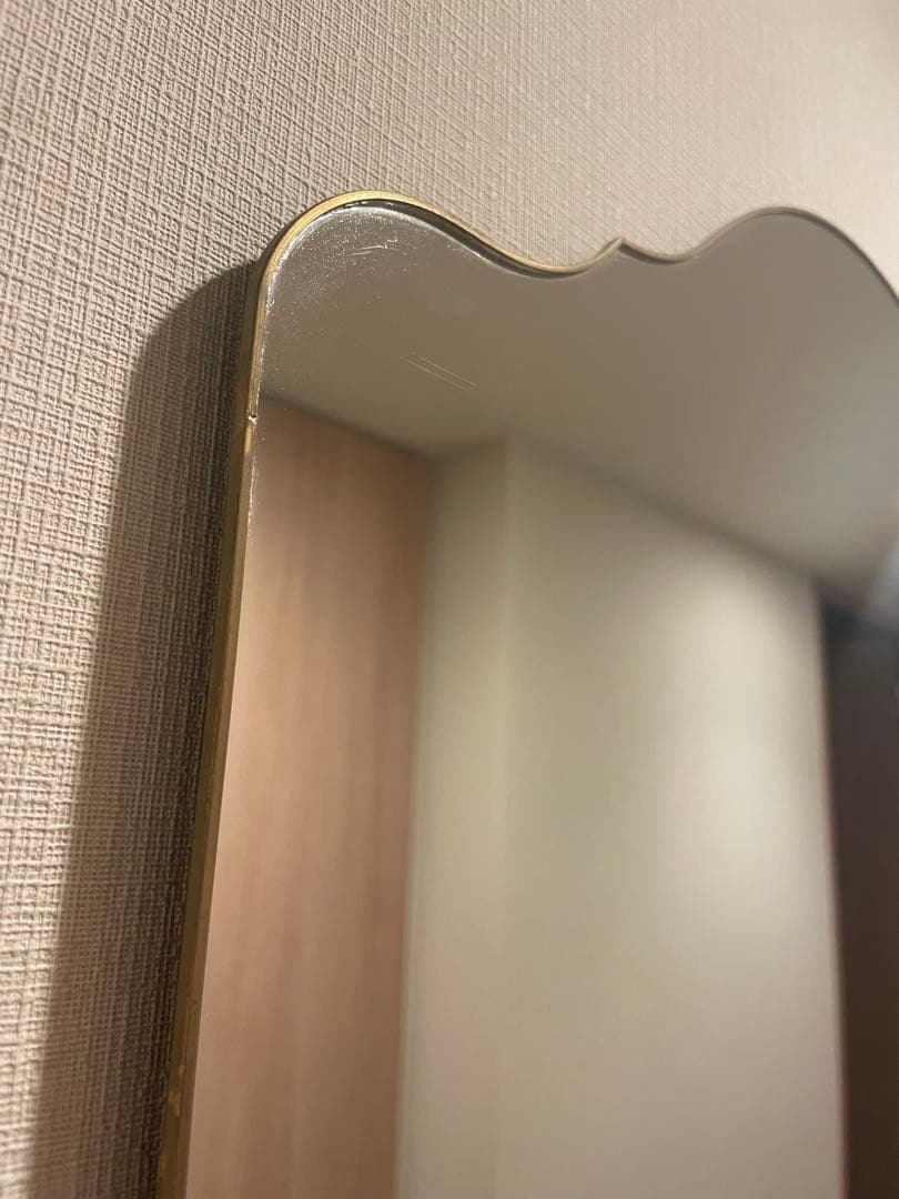 ZARA  真鍮ウォールミラー