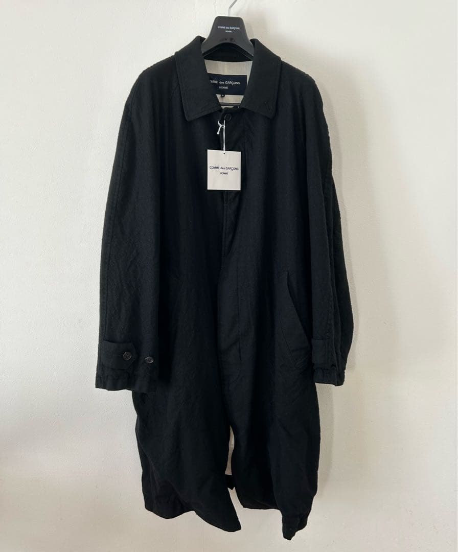 COMME des GARCONS HOMME 24AWウールサージ縮絨コート