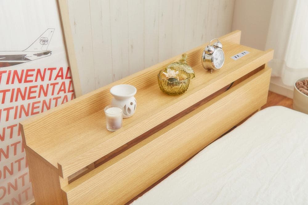 【新品・送料無料】【セミダブル】Coroa フロアベッド（マットレス付き）