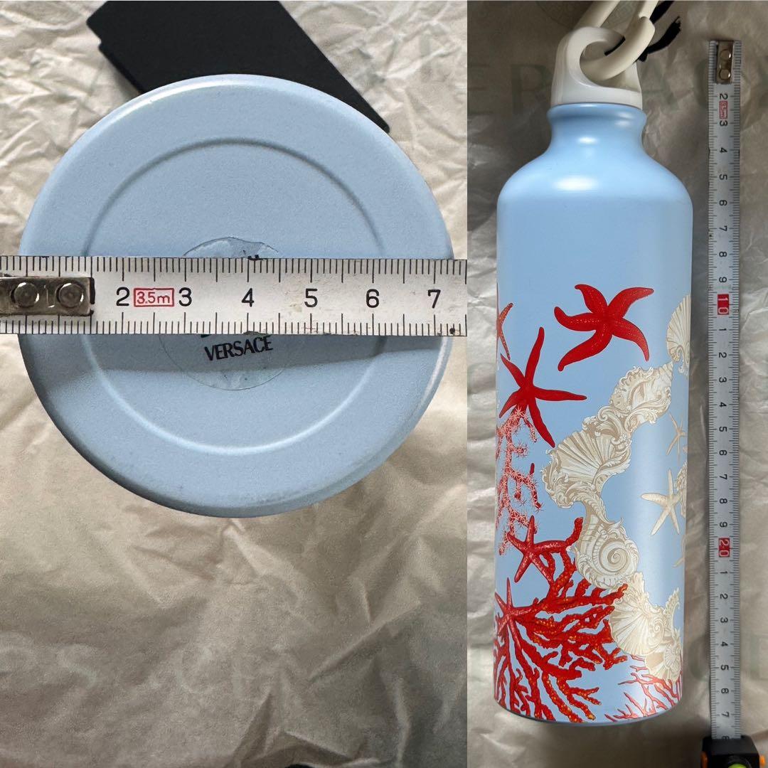 新品未使用 ヴェルサーチVERSACE 海洋モチーフ ボトル　水筒