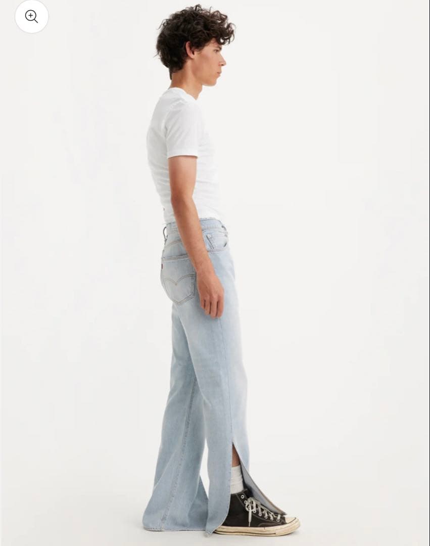 a*b様 erl levi's コラボデニムサイドスリット