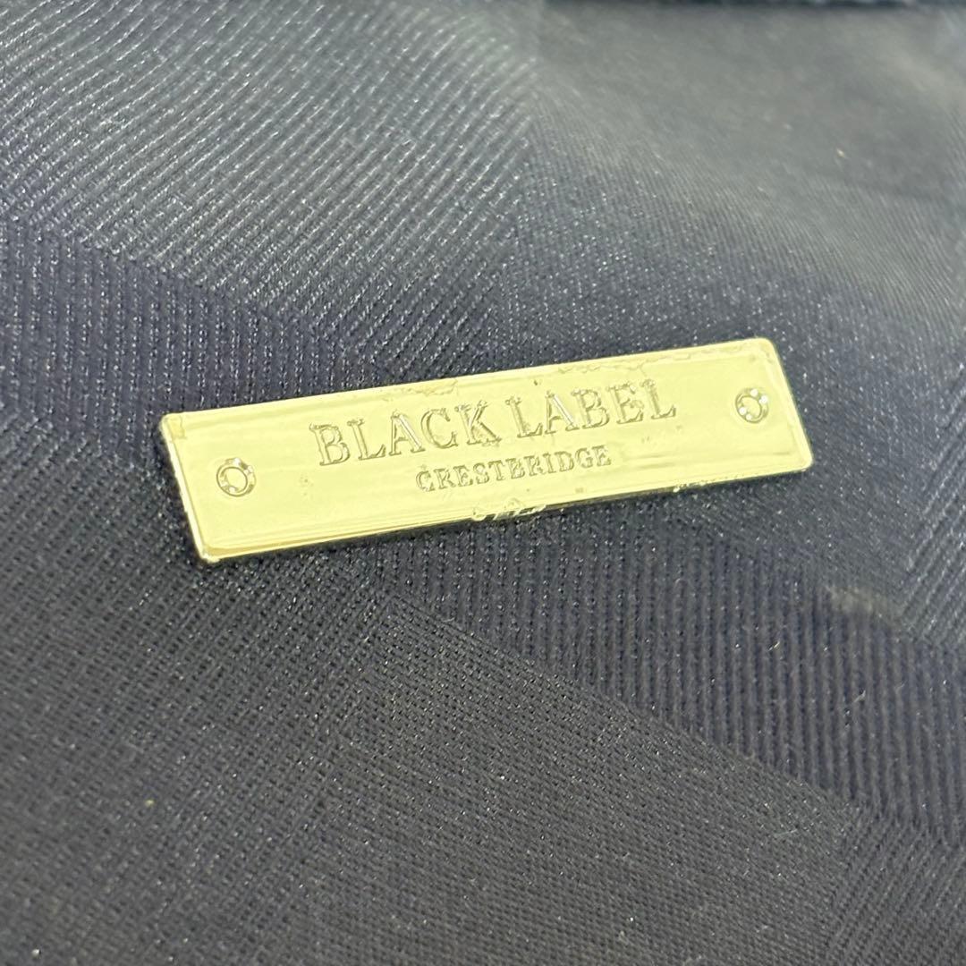 ブラックレーベルクレストブリッジ シャドーチェック リュック