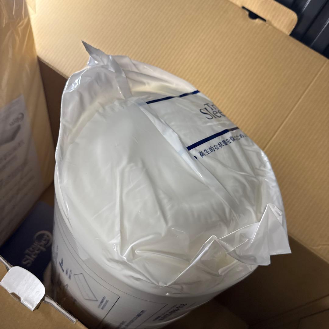 新品未使用品トゥルースリーパープレミアム5.0シングル+カバー+枕の3点セット