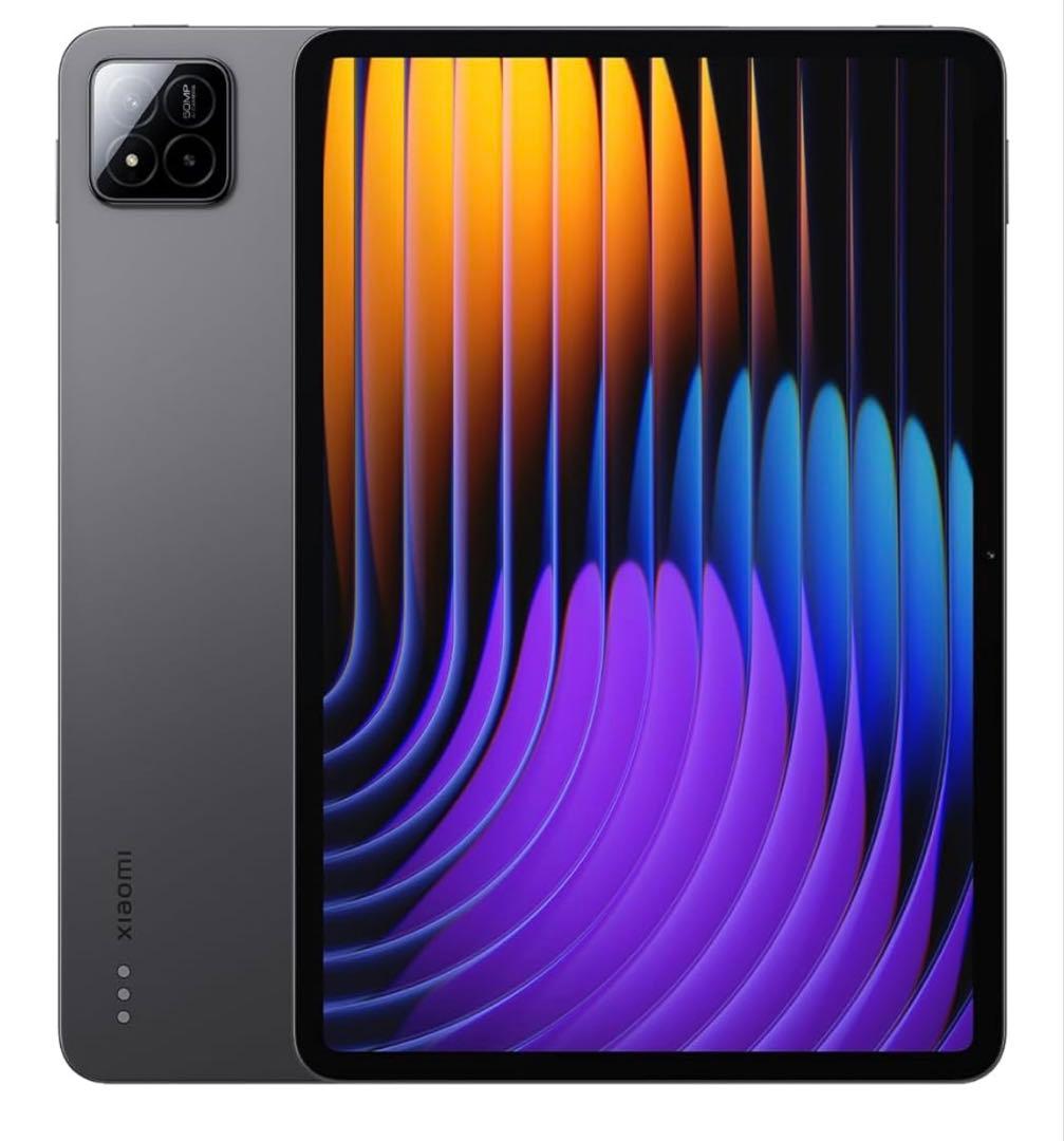 Xiaomi Pad 7 グレー　8GB+128GB フィルム貼り付け済み