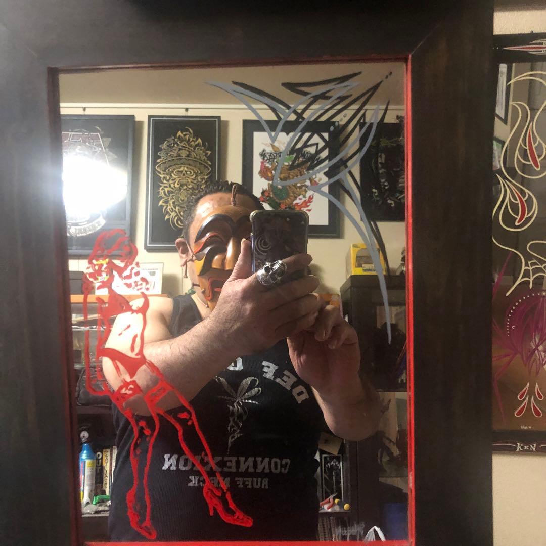 H*N様 GUCHO style⑧：カスタムミラー