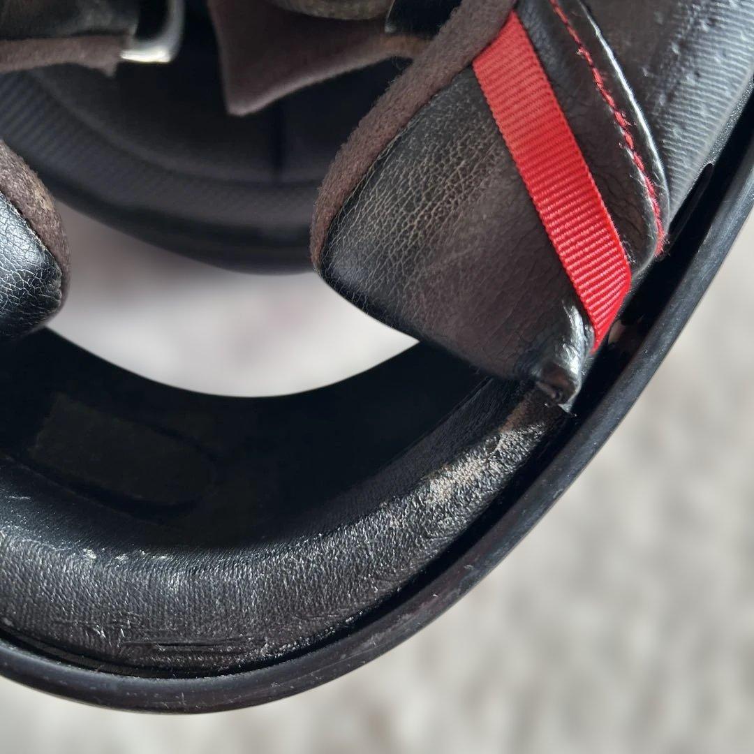 SHOEI フルフェイスヘルメットLサイズ　 ホワイト ペイズリー柄 バイク用