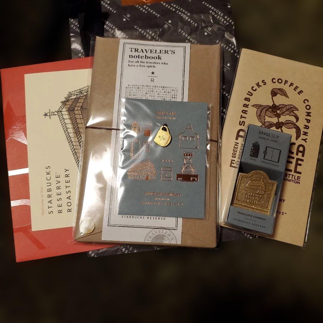 スタバ ロースタリー限定 トラベラーズノート キャメル レギュラーサイズ 中目黒