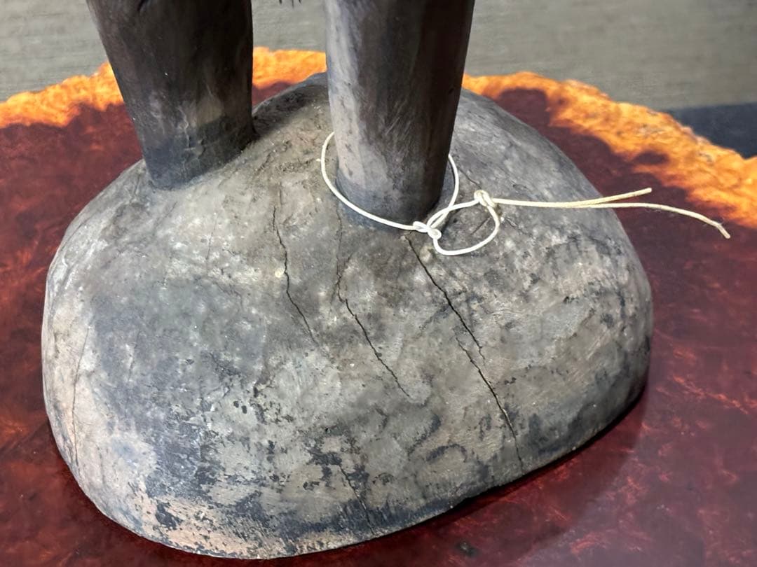 アフリカンアート62cm/人形アンティーク・骨董・レトロ・フィギュア・オブジェ