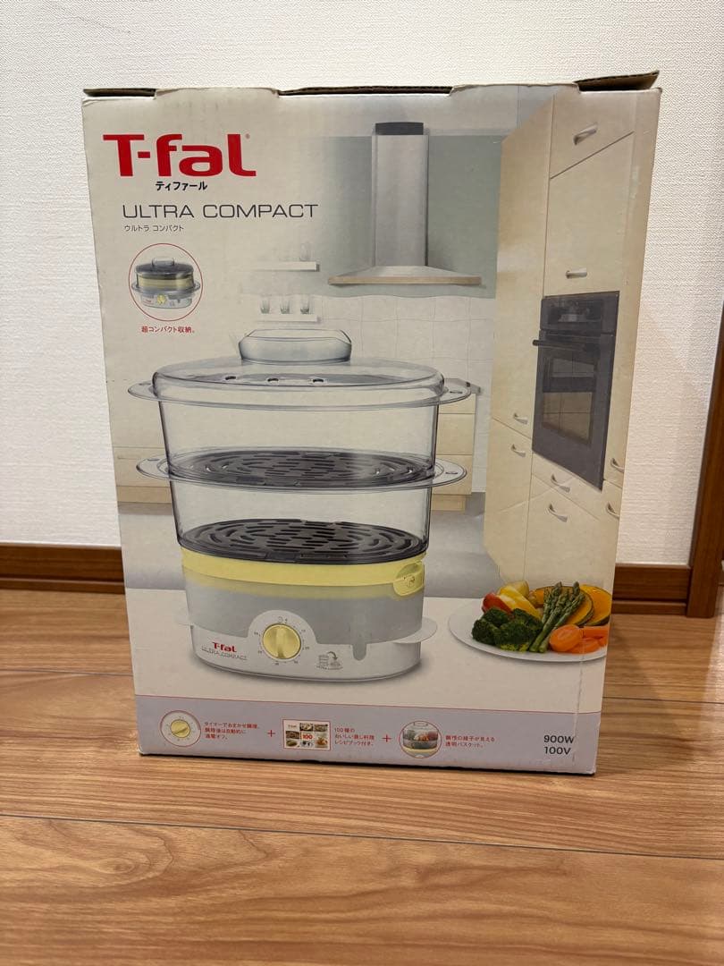 ティファール 電気蒸し器 スチームクッカー ウルトラコンパクト VC100571
