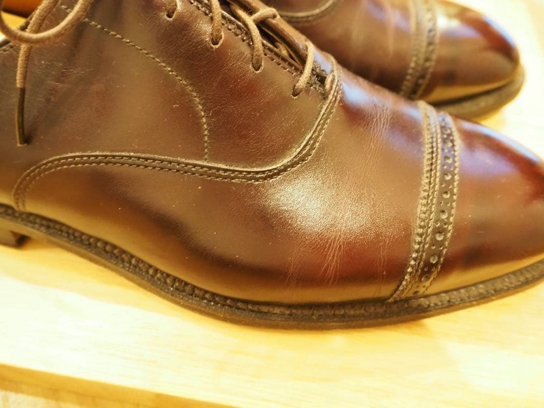 D*O様 【美品】Alden 905 9D バーガンディー ストレートチップ キ