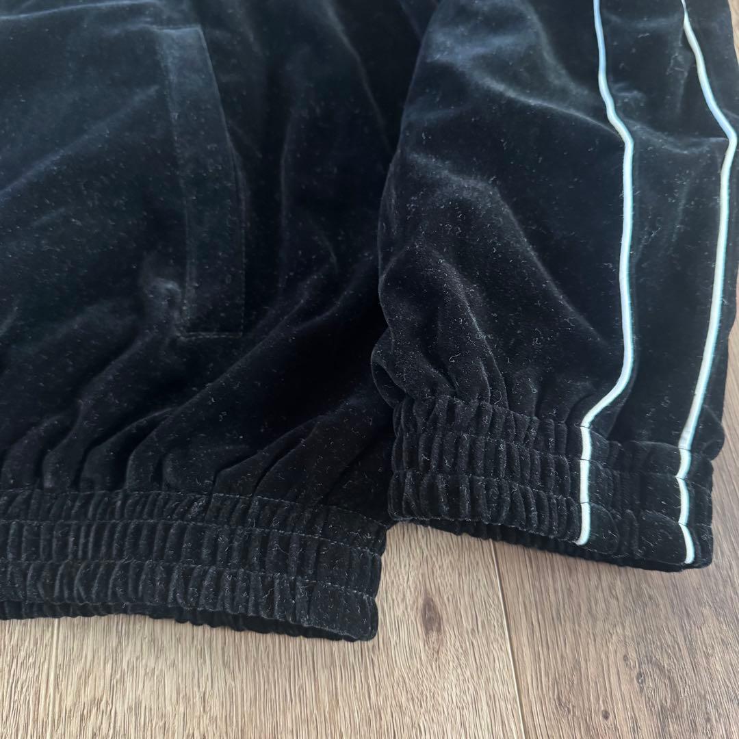 上下セットHAIGHT ヘイト ベロアトラックジャケット ブラック XL