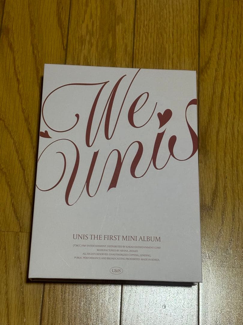 UNIS We Unis サイン入り ミニアルバム