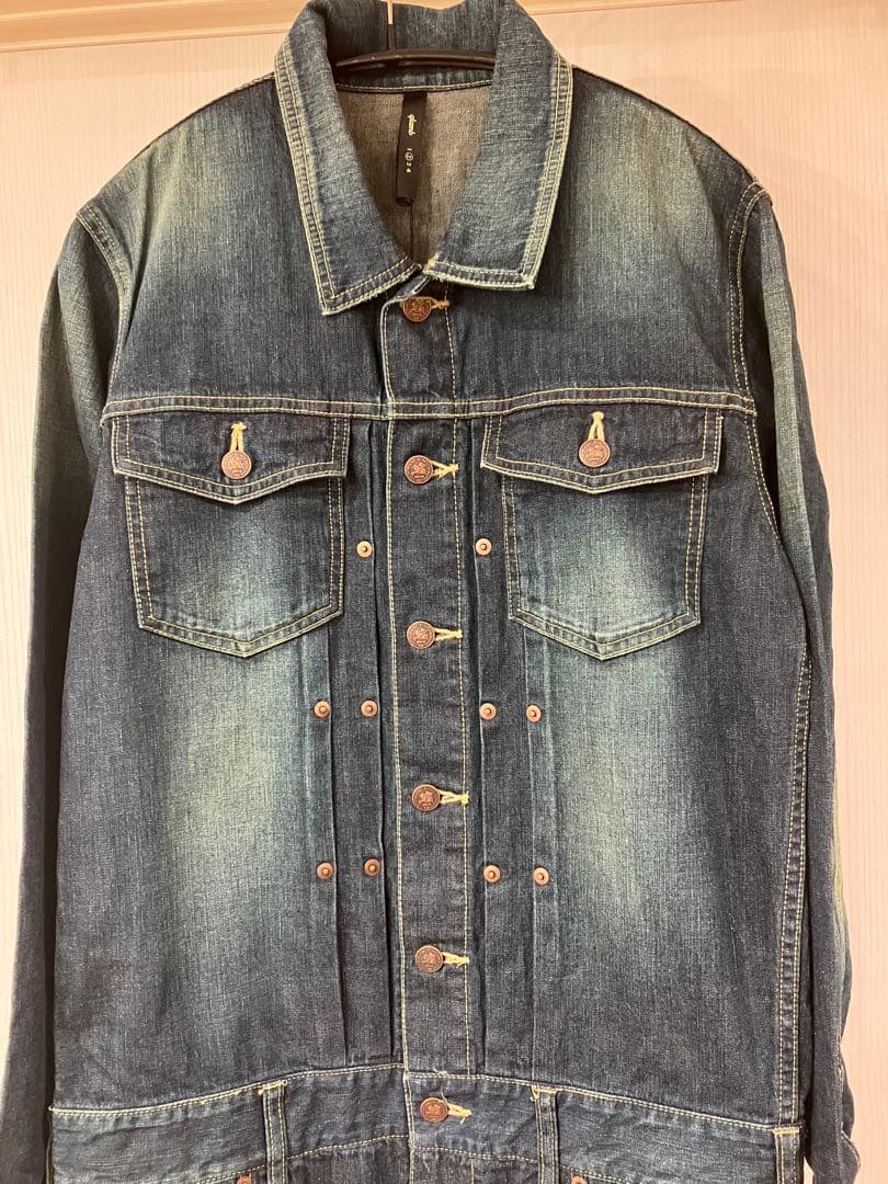 glamb インディゴブルー デニム　オールインワン新品タグ付き　サイズ2