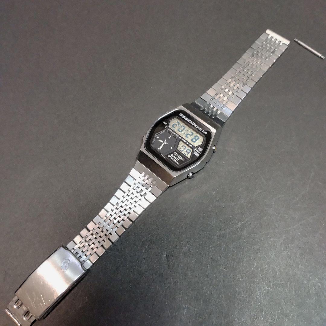 【良品！70's VTG】シチズン クォーツ デジアナ 1st model