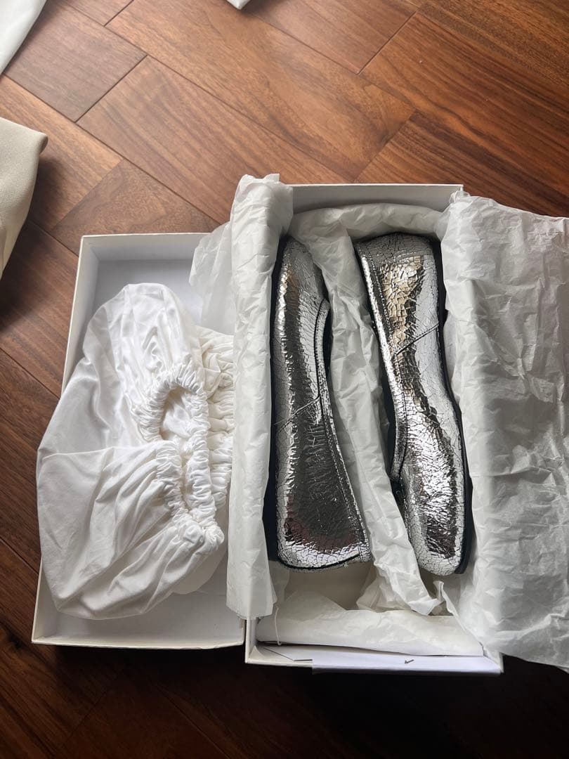 Maison Margiela Tabi マルジェラ　タビ EU36 メタリック