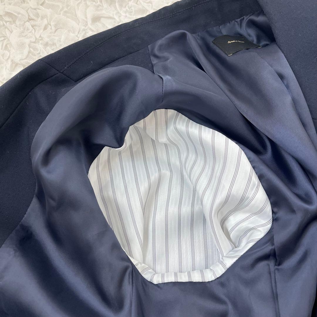 【2023AW】スピックアンドスパン ミルドクロスピークドラペルジャケット　定番