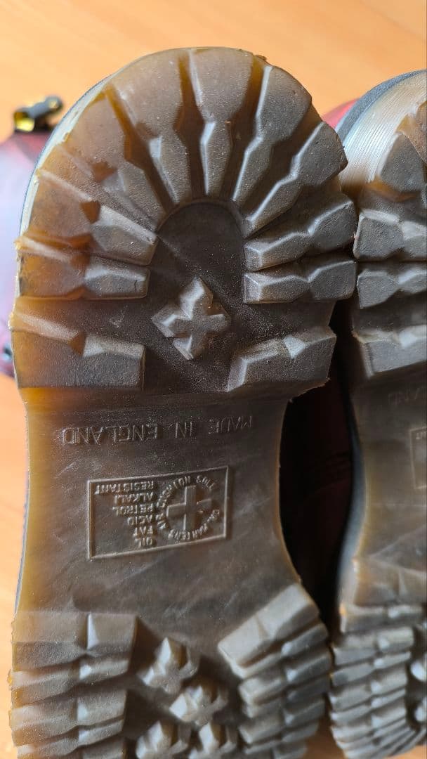 Dr.Martens 10ホール オイルドレザーブーツ 厚底