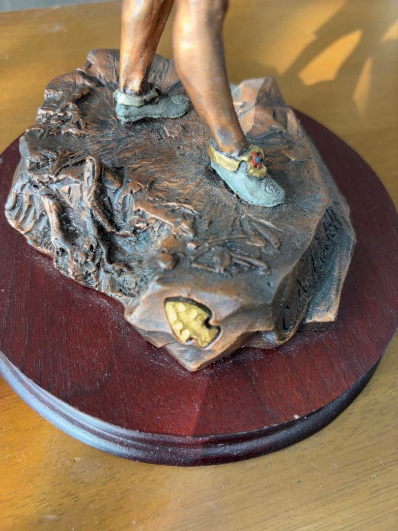 REGENDS USA製 1991年インディアンと鷹　銅合金 限定品ヴィンテージ