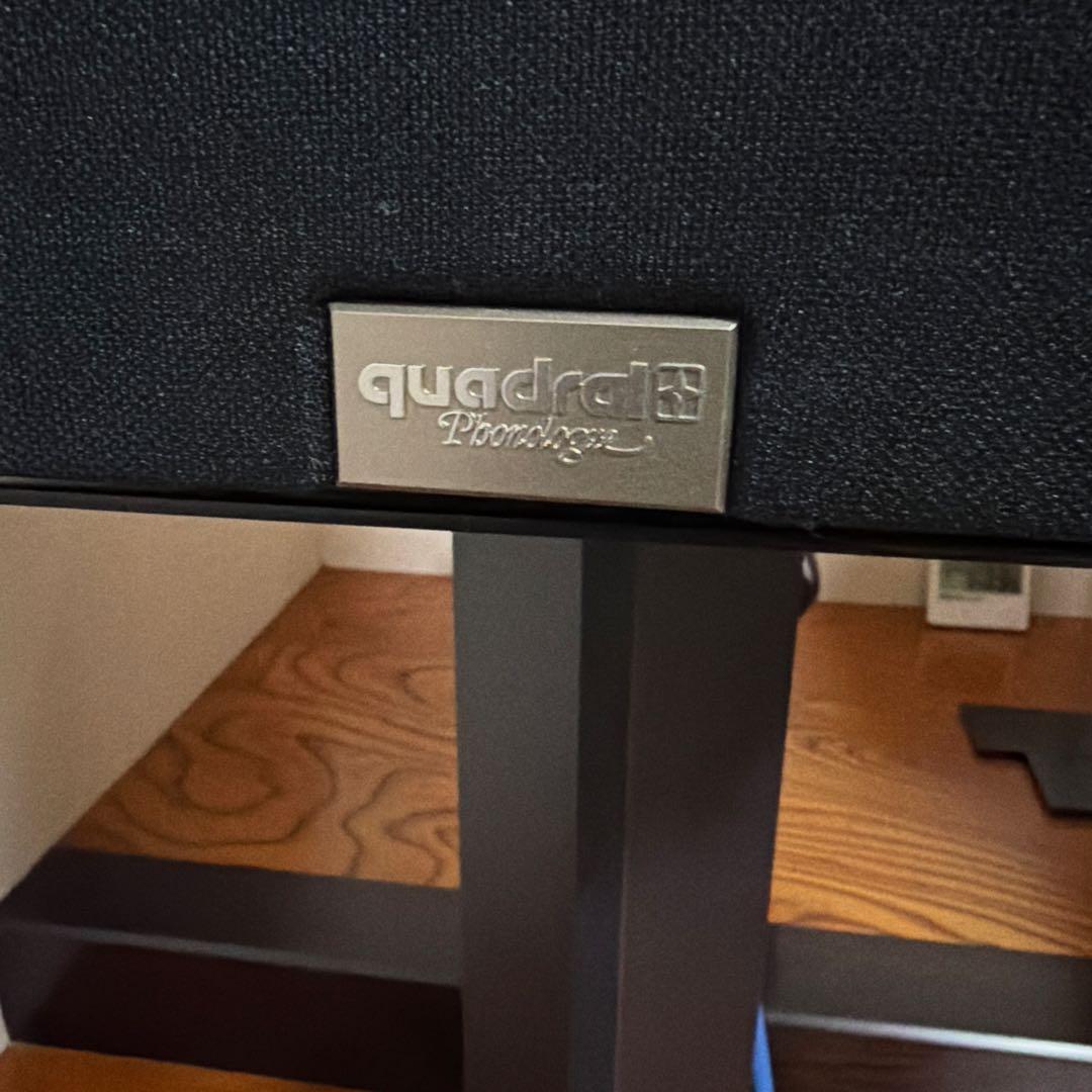 美品✨クアドラルロンドチェリー色　スピーカースタンドとスペーサー付き