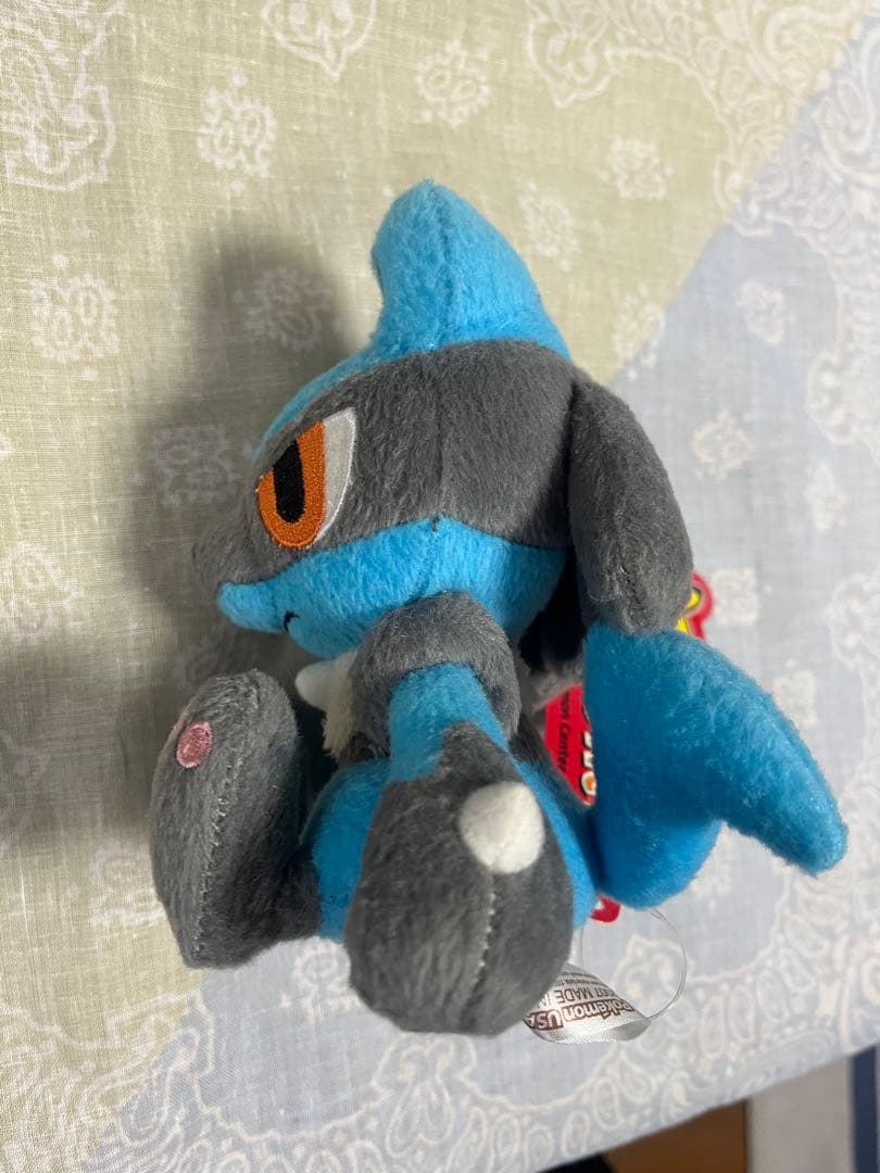 ポケドール ルカリオ 2007年 USA仕様紙タグ付き