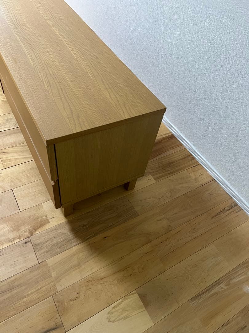 【無印良品】テレビボード オーク材ＡＶラック　幅150㎝