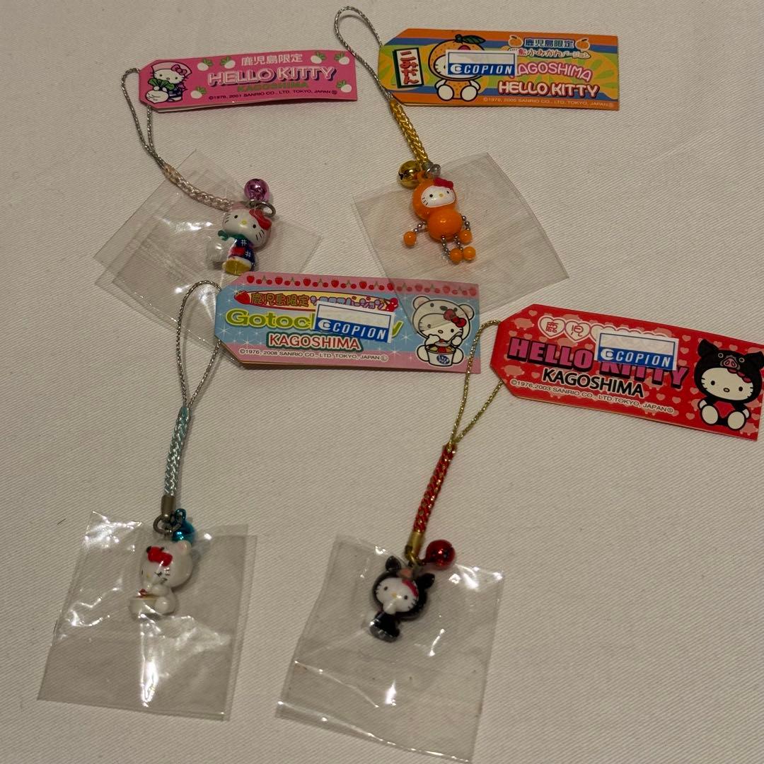 ご当地キティストラップなど100個セット