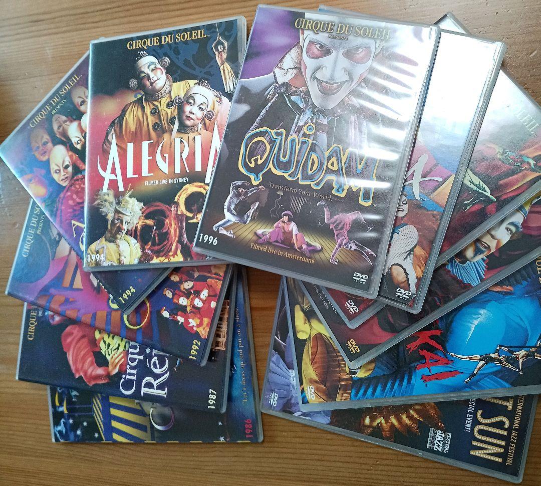 シルク・ドゥ・ソレイユ アニバーサリーコレクション 12DVD+未開封カード