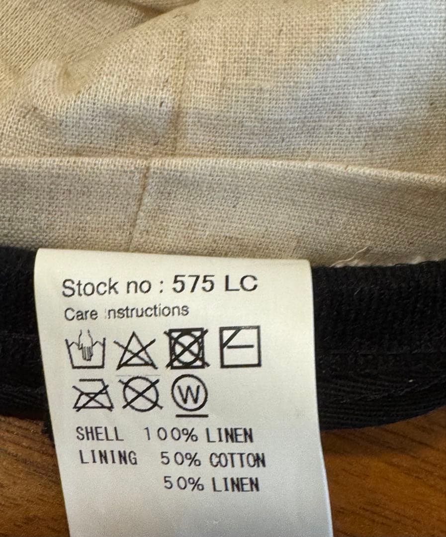 【超美品】CPH 575LC LINEN CANVAS CASQUETTE