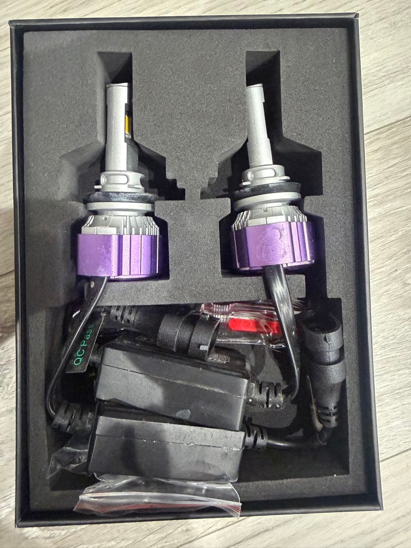 VELENO 14400lm イエロー LEDフォグランプ 2球セット