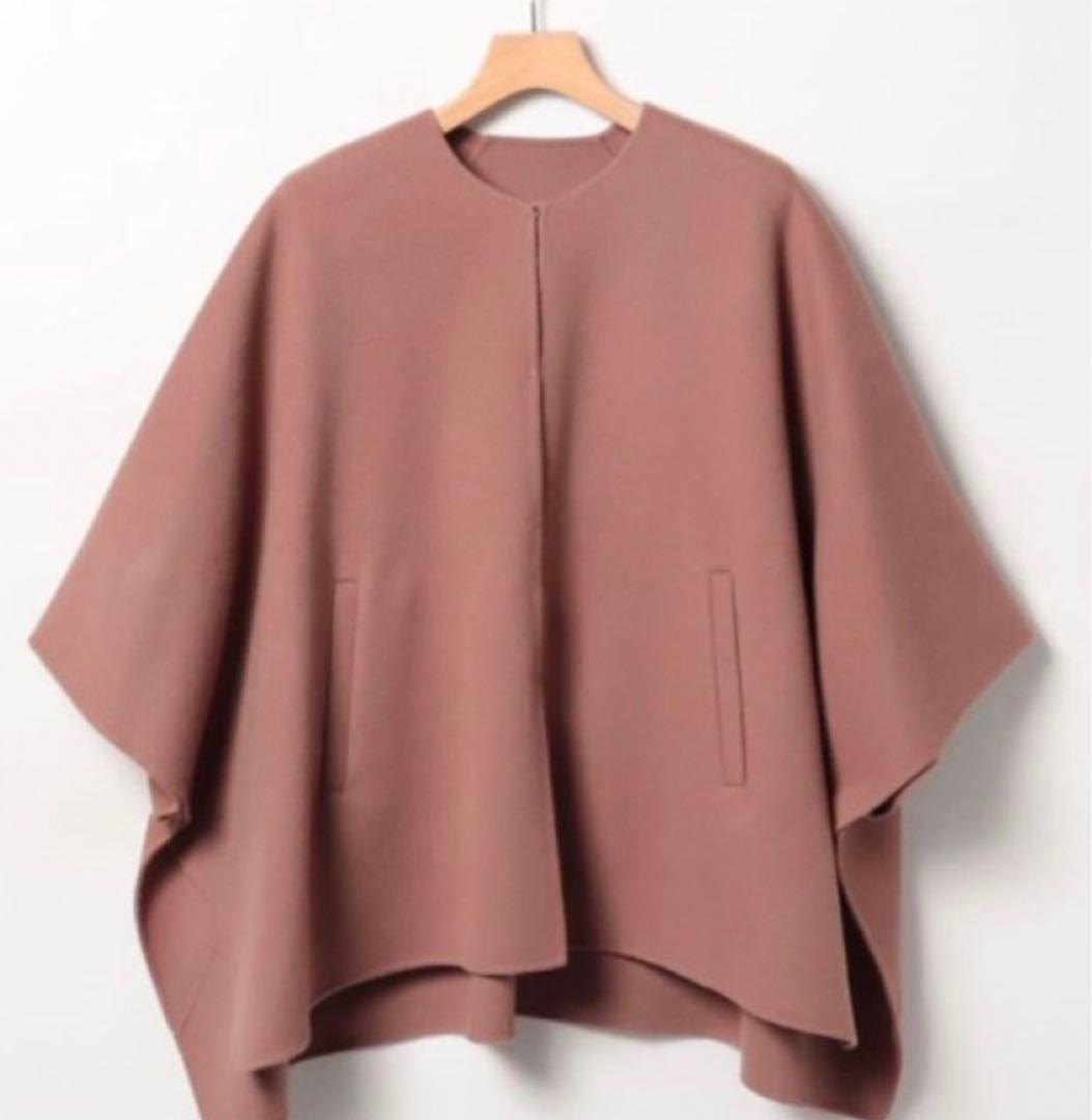 theory luxe ポンチョ ケープ コート カシミヤ