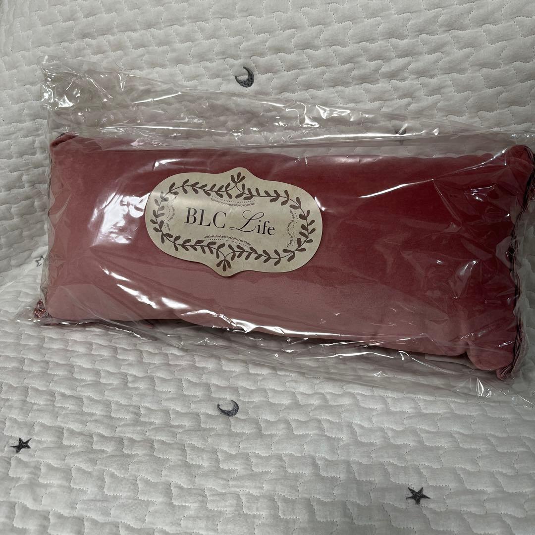 ビーズタッセルクッション　フラミンゴ