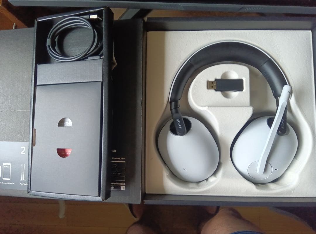 SONY INZONE H9 ゲーミングヘッドセット+アームカバー付き